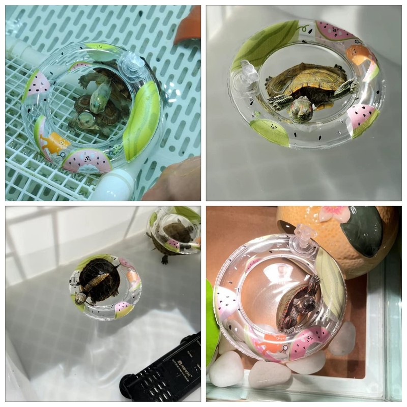 Inflatable Small Animal Floaties - 3 Pack Swimming Ring Rest