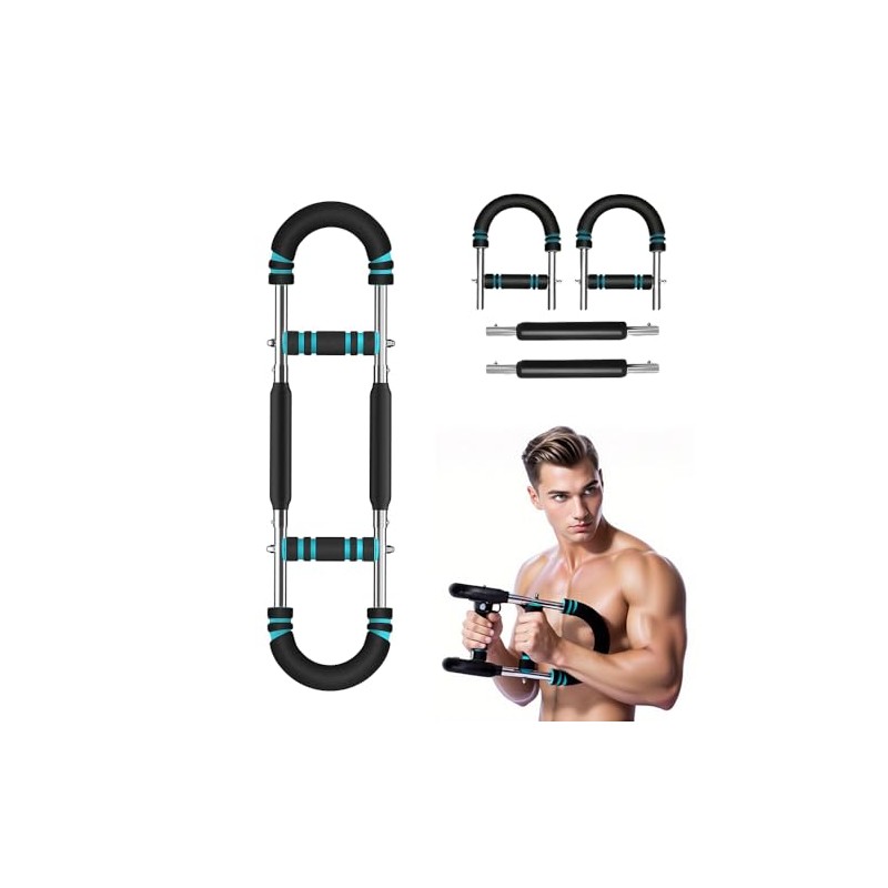 Twister Arm Trainer,Adjustable 6 Resistance Levels (45-130 lbs) Chest ,
