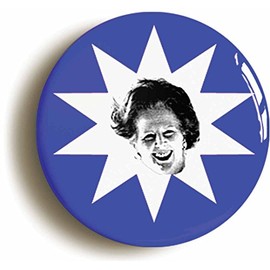 Ozorath MARGARET THATCHER MAGGIE RETRO EIGHTIES BADGE BUTTON PIN (2inch/50mm diameter) 1980s