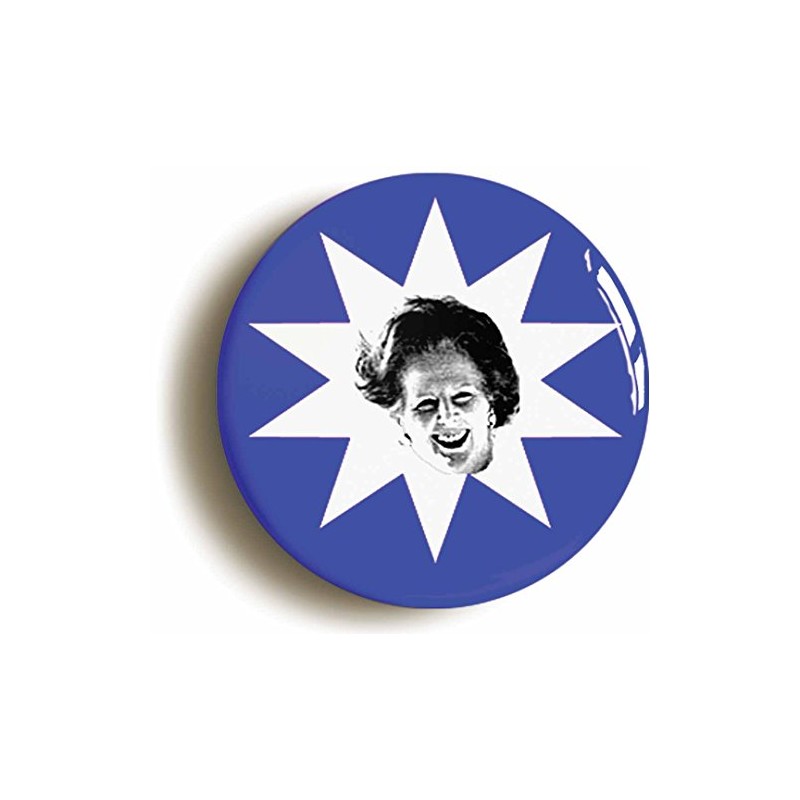 Ozorath MARGARET THATCHER MAGGIE RETRO EIGHTIES BADGE BUTTON PIN (2inch/50mm