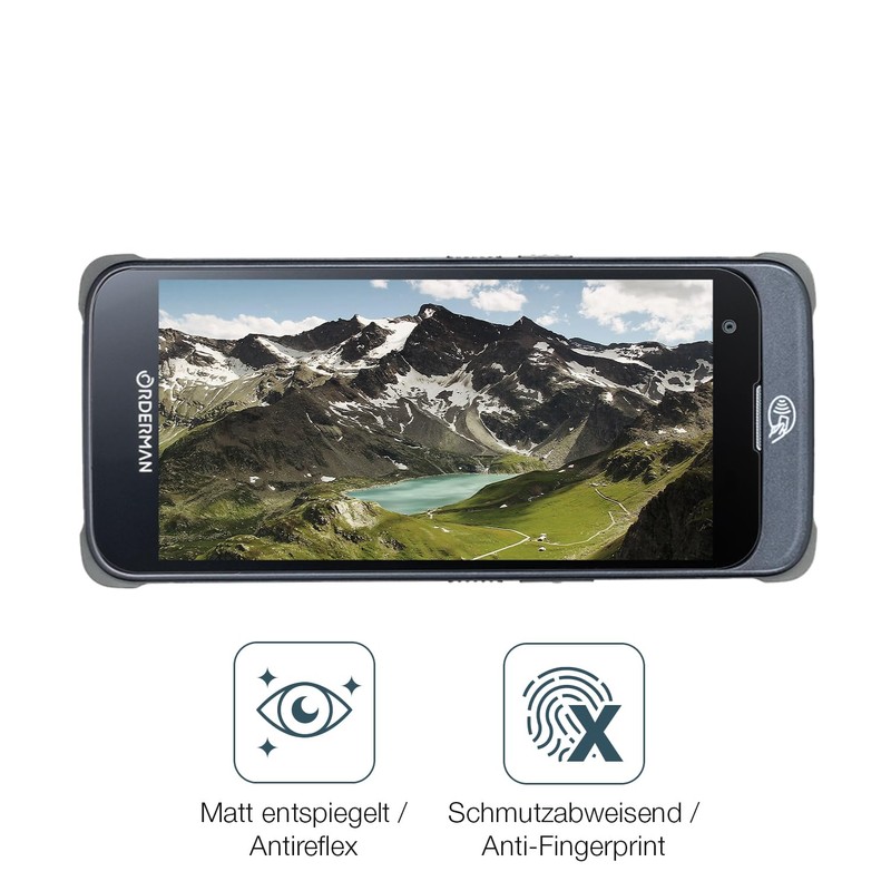 dipos I 4x Schutzfolie matt passend für Orderman 10 Folie