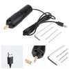 PORTABLE SMALL ELECTRIC DRILLS MINI HANDHELD USB DRILL WITH 3PC