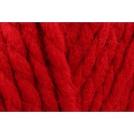 100g James C Brett Top Value Super Chunky Yarn - 100% Acrylic Crochet Knitting Wool for Throws, Scarves & Cardigans - TSC16 - Red