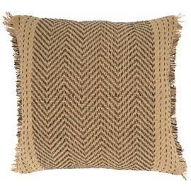 SARO LIFESTYLE Wilma Collection Timeless Animal Print Faux Fur Poly Filled Throw Pillow, 14" x 20", Natural