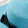 STOBOK Summer Straw Hats Women Beach Fashion Foldable Sun Hats