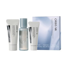 Orbis Mr. Trial Set, Facial Cleanser, Lotion, Moisturizing Cream, 1 Week Each