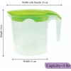 6 x Jugs 1 Litre Fridge Door Plastic Jug -