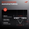 A-Premium 30PCS Nylon Front & Rear Fender Flare Moulding Clip