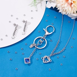 PH PandaHall 3000pcs 304 Stainless Steel Open Jump Rings 4mm Earring Jump Rings Necklace Jump Ring Keychain Jump Rings Connectors for Earring Bracelet Necklace Jewellery Keychain DIY Craft Making