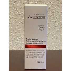 Creme De Skin Nutritions Retinol Night Repair Serum Double Strength 1.0 oz NEW!