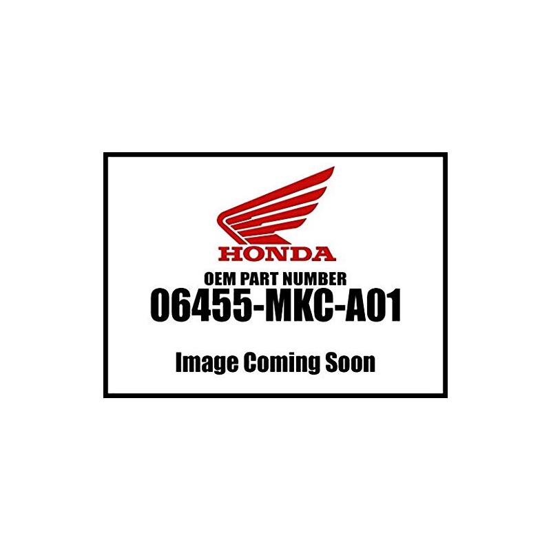 Honda 2018 Goldwing Gl Front Pad Set 06455-Mkc-A01 New Oem