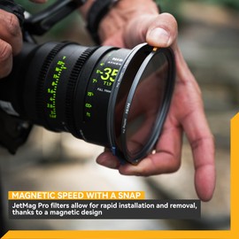 NiSi 82 mm Magnetic UV/IR Cut Filter Magnetic Protective Filter for JetMag Pro System (Use Only with JetMag Pro Adapter Ring)