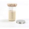 BSL® 8-Pack Replacement Sourdough Starter Jar Cloth Covers Unbleached Reusable