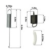 Generic Washing Machine Repair Kit 3 Pcs Suspension Spring WP63907