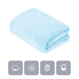 MaopaoBeauty 2 Pack Oversized Bath Towel Set 35in x 70in Bath Sheets for Shower Pool Beach Bathroom Super Absorbent Soft Quick Dry Blue Towels(2PCS Blue)