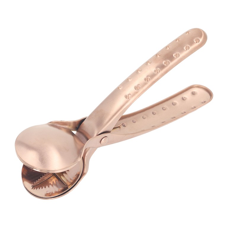 Stainless Steel Chestnut Cutter Tool Rose Gold Cross Shaped Comfortable