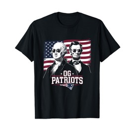 Presidents Day Washington Lincoln Vintage OG Patriots T-Shirt