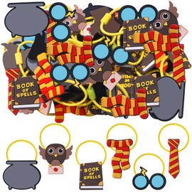 Pack of 36 Wizard Hair Bobbles Girls Cartoon Elastic Hair Bands Girls Accessory