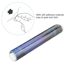 GLOGLOW Aquarium Poster, 3D Effect Underwater Background Sticker Thicken PVC Adhesive Static Cling Backdrop Fish Decorative Paper(61×41cm)