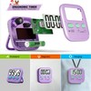 Antonki 2 Pack Digital Timer for Kids, Magnetic Countdown Kitchen