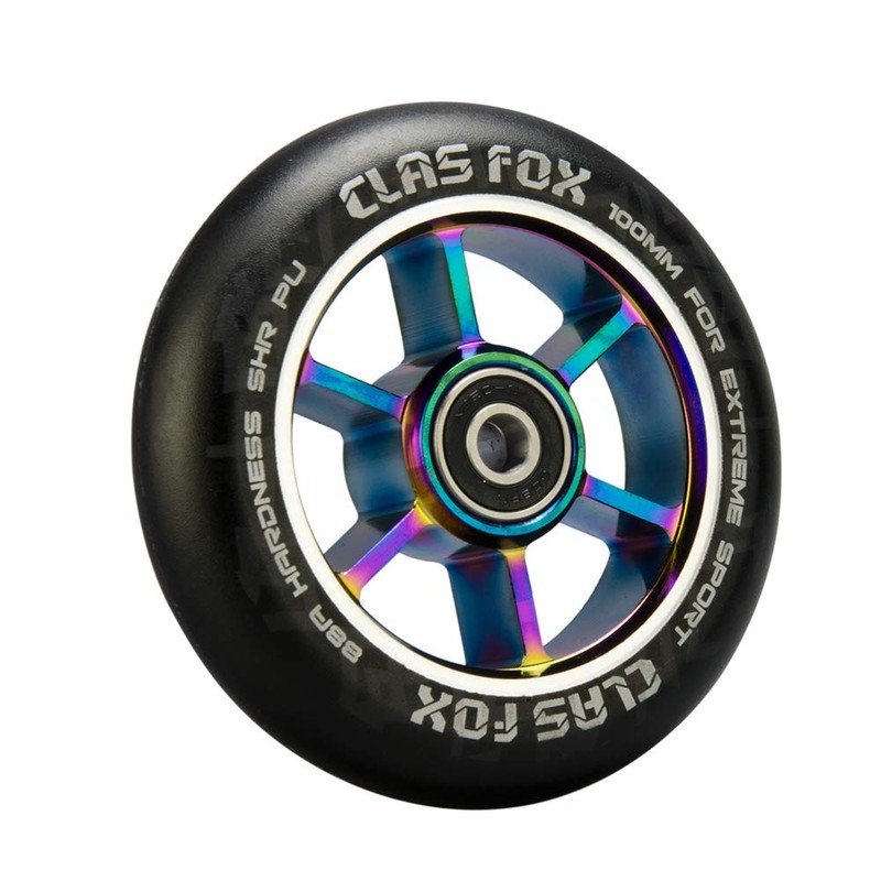 CLAS FOX Pro Stunt Scooter Wheels 100mm One Pair with