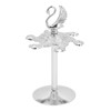 Swan Coffee Spoons Set Mirror Polished Strong Construction Swan Base