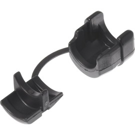 The Hillman Group 58247 0.875 Diameter Round Strain Relief Bushing, 5-Pack , Black