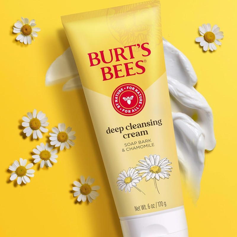 Burt's Bees Face Wash Deep Facial Cleansing Cream College Back-to-School