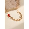 BARXION Christmas Necklace for Women Candy Christmas Tree Light Bulb