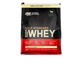 Optimum Nutrition Gold Standard 100% Whey Protein Vanilla Ice Cream, 80 Servings