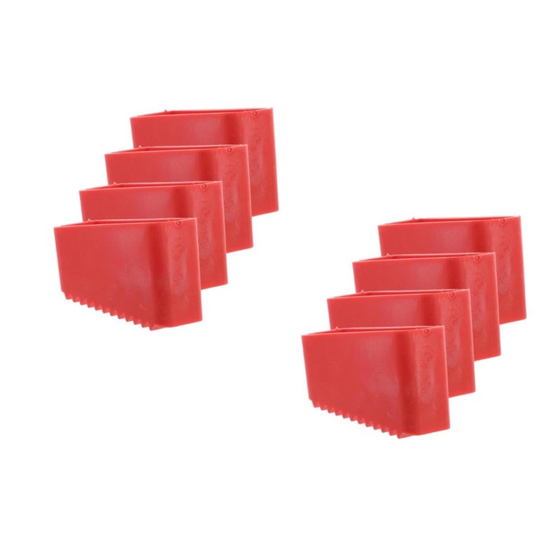 DOITOOL 8pcs Non- Ladder Foot Pads Rubber Ladder Covers for
