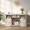 Fiona's magic TV Stand for 65+ Inch TV, Farmhouse Entertainment