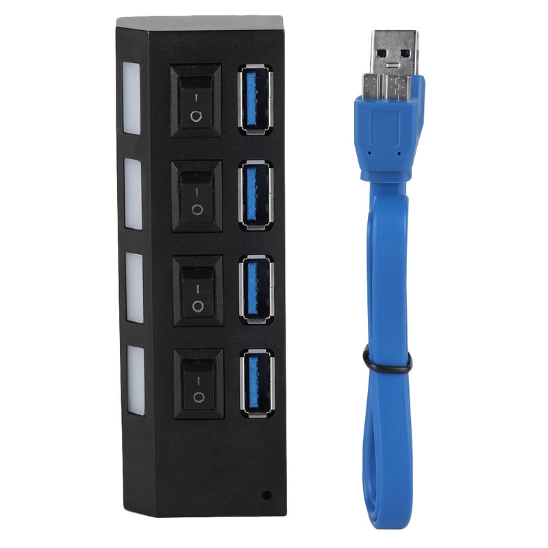 High speed USB3.0 splitter 4 port USB Hub Switch Expansion