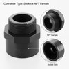 uxcell 5 Pcs 1-1/2" PVC Male Adapter Pipe Fitting Fit