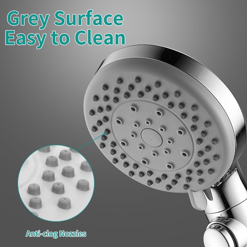 DOILIESE Handheld Shower Head with 79" Extra Long Hose 7