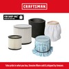 CRAFTSMAN CMXZVBE38775 Fine Dust Wet Dry Vac Dust Collection Bags