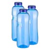 3 x 1 Litre Water Bottle Tritan Water Bottle without