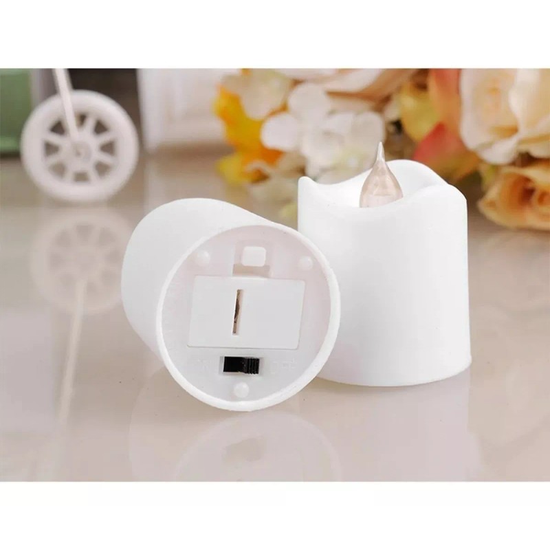 MSD 24 Velas Luz Led Decoración Fiesta Eventos