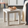New Lack Side Table, White 13 3/4x13 3/4"