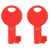 Fire Alarm Test Panel Key 2 Pack, Mellbree Replacement Key