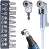 105° Allen Wrench Attachment, Angle Screwdriver Attachment with 1/10.2 cm