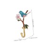 Operitacx Modern Bird Shaped Wall Hooks Hooks for Hanging Clothes