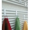 De-Plastik Radiator Hooks for Round Heaters, Towel Rail - Towel