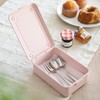 Small Storage Steel Storage Box Pale Color Class Up (Vertical