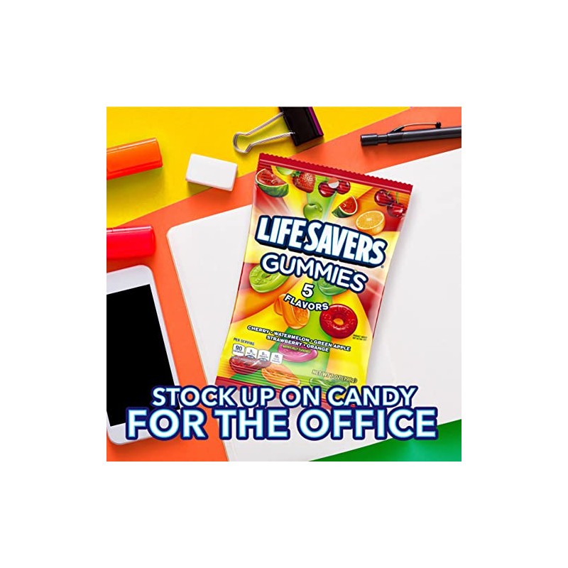 Life Savers Gomitas 5 sabores, 198g