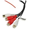 vhbw Car Radio ISO Adaptor Compatible with VW New Beetle,