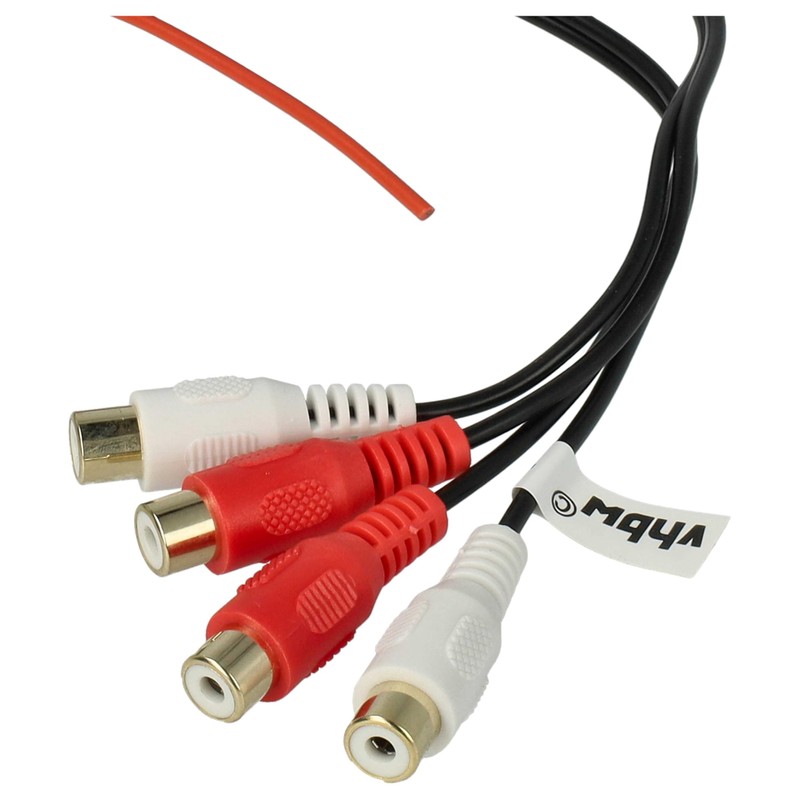 vhbw Car Radio ISO Adaptor Compatible with VW New Beetle,