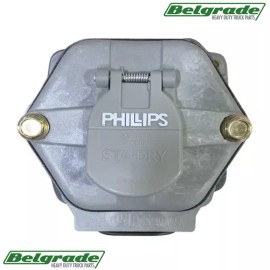 Phillips 16-77029-28 Socket/Nosebox 28 Solid Pins STA-DRY w/o Circuit Breakers