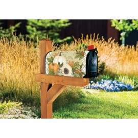 Studio M MailWraps Farmhouse Fall, The Original Magnetic Decorative Mailbox Cover, Made in USA, Superior Weather Durability, Standard Size fits 6.5W x 19L Inch Mailbox