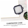 KONTONTY Earbuds Protective Cover Keychain Compatible Buds Fiber Design TPU